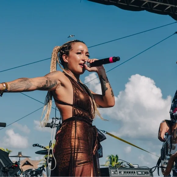 ELLA BELLA X HIRIE STAGE DRESS - Picture 2 of 5